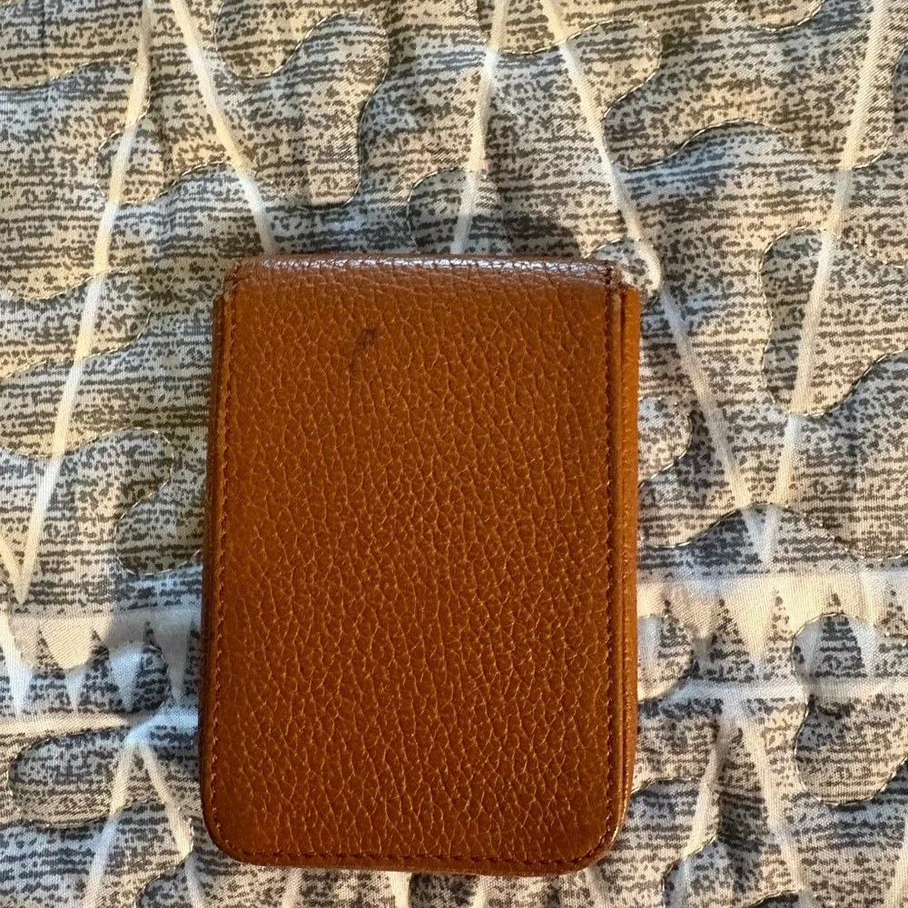 Coach Brown Leather Key & Card Holder - Picture 2 of 3